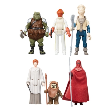 Star Wars Episode VI Retro Collection Set 6 Figurine articulate 10 cm