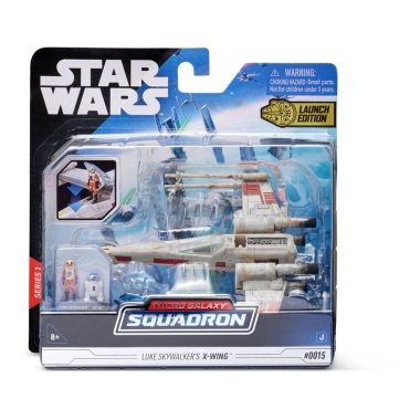 Star Wars Micro Galaxy Squadron Vehicle with Luke Skywalker`s X-Wing 12 cm