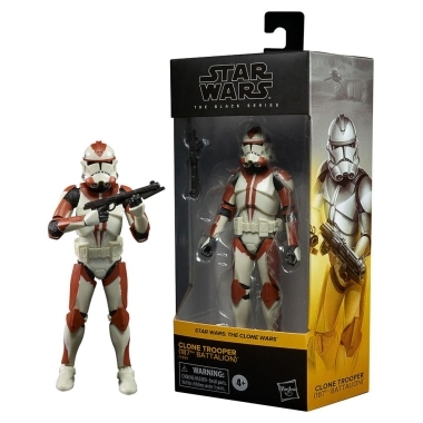 Star Wars: The Clone Wars Black Series Figurina articulata Clone Trooper (187th Battalion) 15 cm