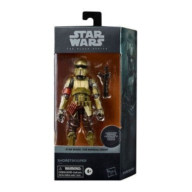 Star Wars Black Series Carbonized Figurina articulata Shoretrooper (The Mandalorian) 15 cm