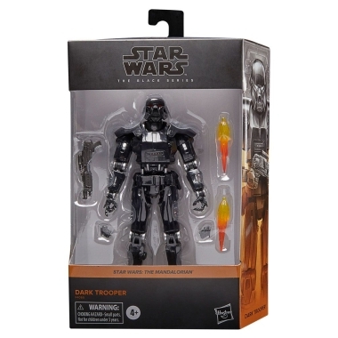 Star Wars Black Series Figurina articulata deluxe Dark Trooper (The Mandalorian) 15 cm