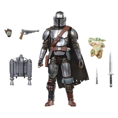 Star Wars: The Mandalorian & Grogu Black Series Figurina articulata The Mandalorian & Grogu 15 cm