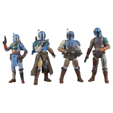 Star Wars The Mandalorian Vintage Collection Set 4 figurine articulate Mandalorian Shriek-Hawk 10 cm