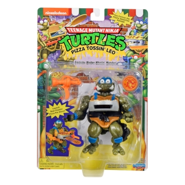 Teenage Mutant Ninja Turtles Figurina articulata Classic Pizza Tossin' Leo 10 cm