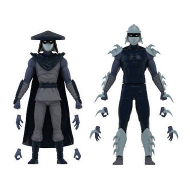 Teenage Mutant Ninja Turtles BST AXN Set 2 figurine articulate Shadow Shredder & Elite Foot Soldier SDCC Exclusive 13 cm