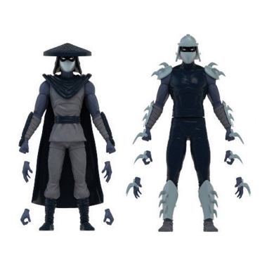 Teenage Mutant Ninja Turtles BST AXN  SDCC Exclusive Set 2 figurine articulate Shadow Shredder & Elite Foot Soldier 13 cm