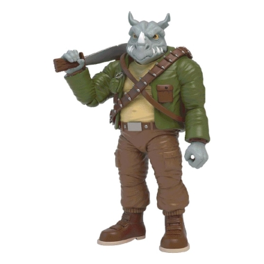 Teenage Mutant Ninja Turtles BST AXN Figurina articulata Rocksteady 13 cm