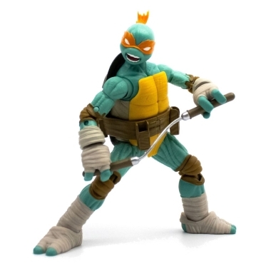 Teenage Mutant Ninja Turtles BST AXN Figurina ariculata Michelangelo (IDW Comics) 13 cm