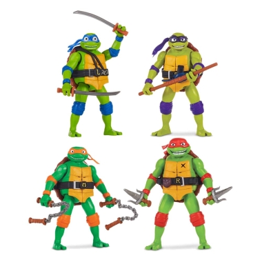 Teenage Mutant Ninja Turtles: Mutant Mayhem Ninja Shouts 4 figurine articulate 15 cm 