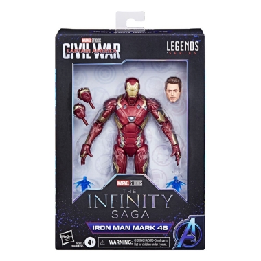 The Infinity Saga Marvel Legends Figurina articulata Iron Man Mark 46 (Captain America: Civil War) 15 cm