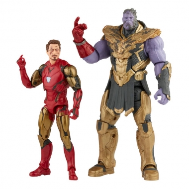 The Infinity Saga Marvel Legends Iron Man & Thanos 15 cm