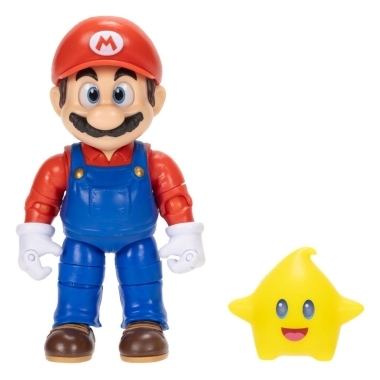 The Super Mario Galaxy Movie Figurina articulata Mario 13 cm
