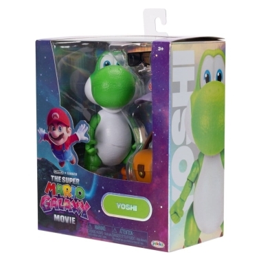The Super Mario Galaxy Movie Figurina articulata Yoshi 13 cm