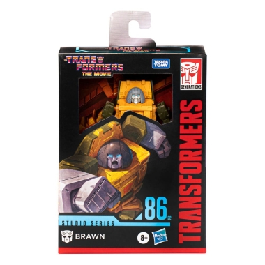 The Transformers: The Movie Generations Studio Series Deluxe Class Figurina articulata 86-22 Brawn 11 cm