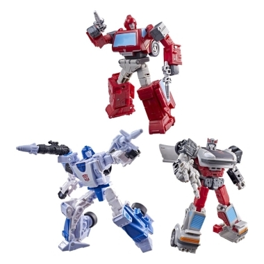 Transformers Age of the Primes Set 3 figurine articulate Autobot Mirage & Bluestreak & Ironhide