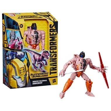 Transformers Generations Legacy Buzzworthy Bumblebee Heroic Maximal Dinobot 18 cm