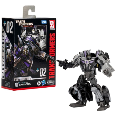 Transformers Generations Studio Series Deluxe Class Gamer Edition Figurina articulata Barricade 11 cm