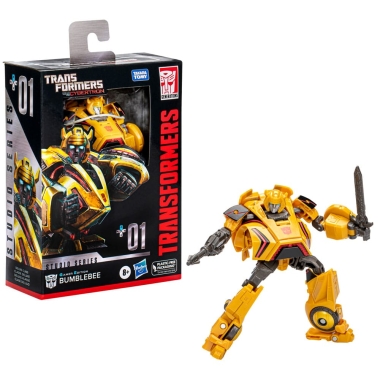 Transformers Generations Studio Series Deluxe Class Gamer Edition Figurina articulata Bumblebee 11 cm