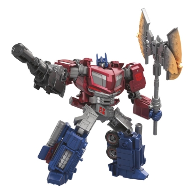 Transformers Generations Studio Series Voyager Class Gamer Edition Figurina articulata Optimus Prime 17 cm