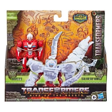 Transformers: Rise of the Beasts Beast Alliance Combiner Set 2 figurine articulate - Arcee & Silverfang 13 cm