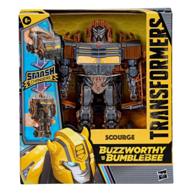 Transformers: Rise of the Beasts Buzzworthy Bumblebee Smash Changers Figurina articulata Scourge 23 cm