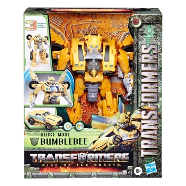 Transformers: Rise of the Beasts Electronic Action Figure Beast-Mode Bumblebee 25 cm (English Version)