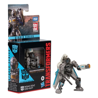 Transformers: Rise of the Beasts Generations Studio Series Core Class Figurina articulata Noah Díaz Exo-Suit 9 cm