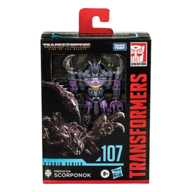 Transformers: Rise of the Beasts Generations Studio Series Deluxe Class Figurina articulata 107 Predacon Scorponok 11 cm