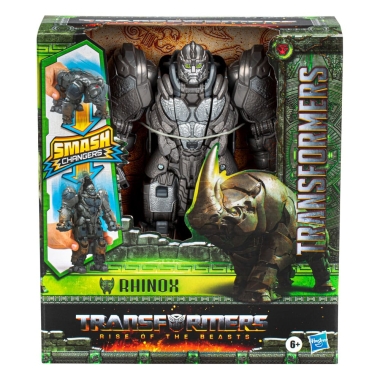 Transformers: Rise of the Beasts Smash Changers Figurina articulata Rhinox 23 cm