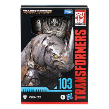 Transformers: Rise of the Beasts Studio Series Voyager Class Figurina articulata 103 Rhinox 16 cm