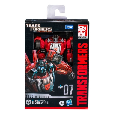 Transformers: War for Cybertron Generations Studio Series Deluxe Class Gamer Edition Figurina articulata Sideswipe 11 cm