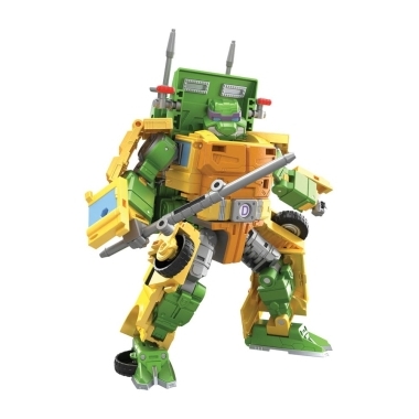 Transformers x Teenage Mutant Ninja Turtles Action Figure Party Wallop 18 cm