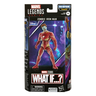 What If...? Marvel Legends Figurina articulata Zombie Iron Man (Khonshu BAF) 15 cm