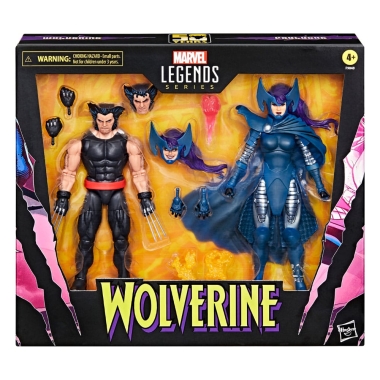 Wolverine 50th Anniversary Marvel Legends Set 2 figurine articulate Wolverine & Psylocke 15 cm