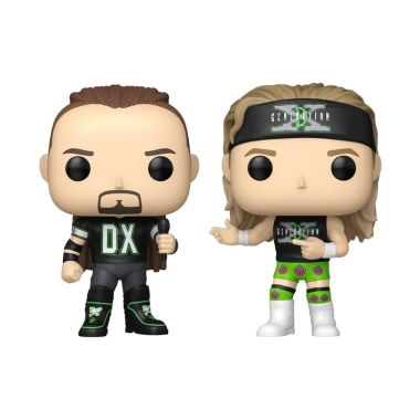 WWE POP! Television Set 2 figurine vinil New Age Outlaws 9 cm