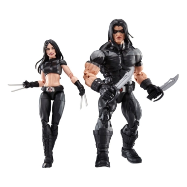 X-Force Marvel Legends Set 2 figurine X-23 & Warpath 15 cm