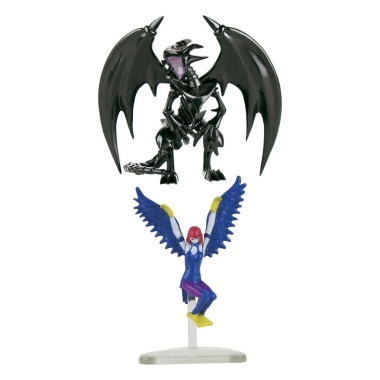 Yu-Gi-Oh! Set de 2 figurine Red-Eyes Black Dragon & Harpie Lady 10 cm